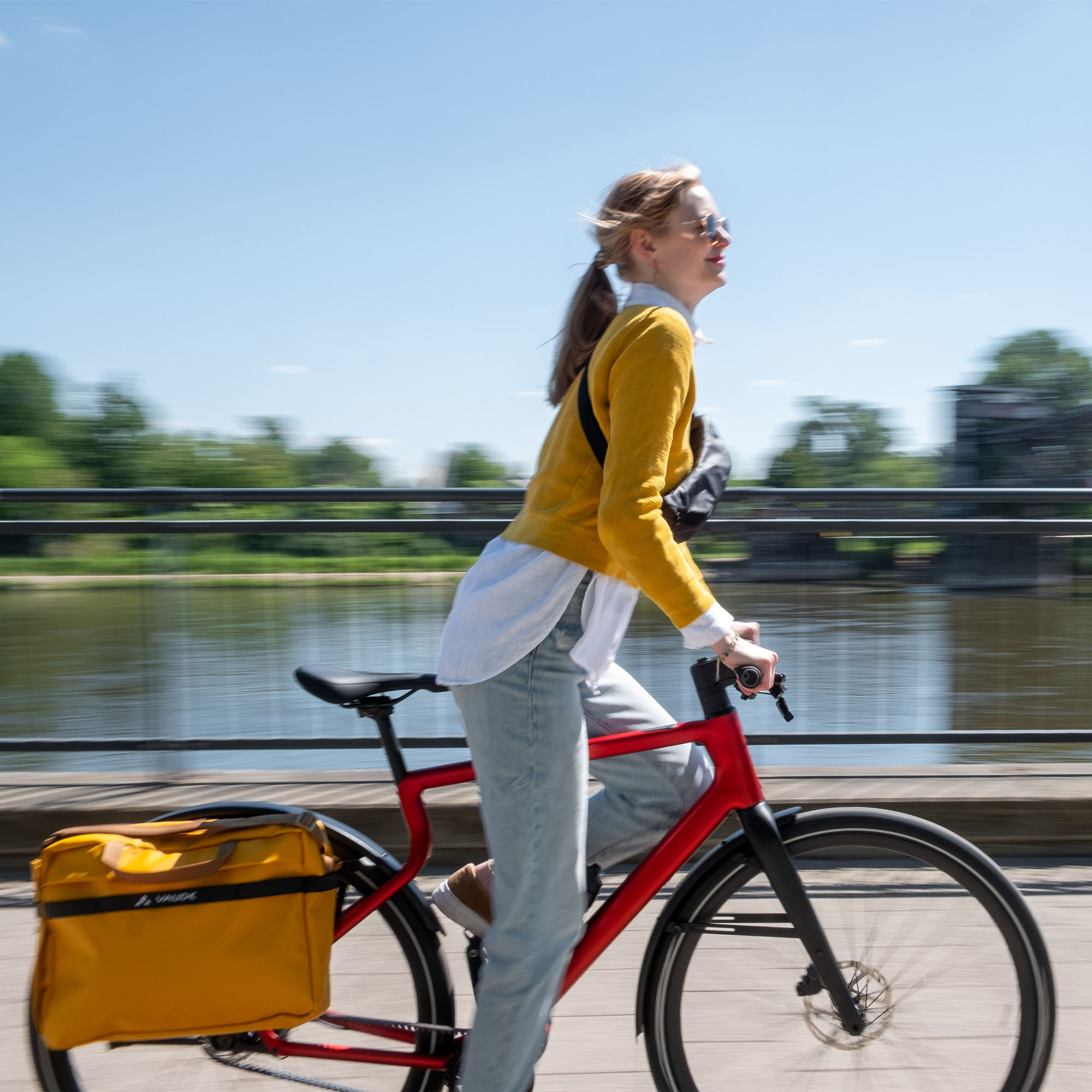 URWAHN Stadtfuchs als Urban-Bike im Alltag